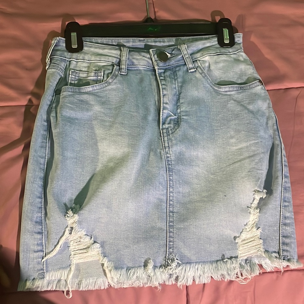 skirt denim